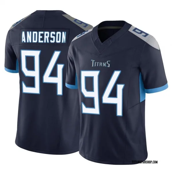 Men's Abdullah Anderson Tennessee Titans Limited Navy Vapor F.U.S.E. Jersey
