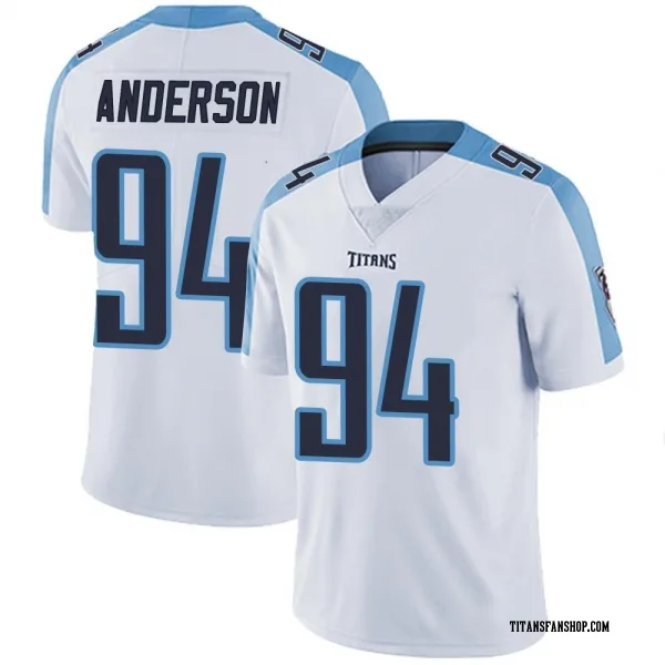 Men's Abdullah Anderson Tennessee Titans Limited White Vapor Untouchable Jersey