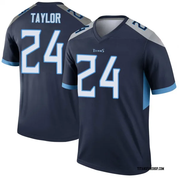 Men's Alontae Taylor Tennessee Titans Legend Navy Jersey