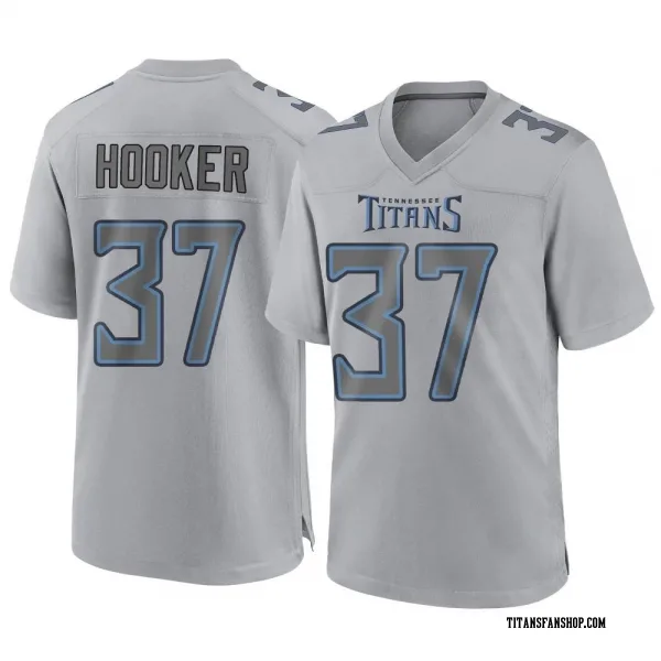 Men's Amani Hooker Tennessee Titans Game Gray Atmosphere Fashion Jersey
