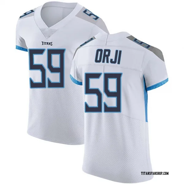 Men's Anfernee Orji Tennessee Titans Elite White Vapor Untouchable Jersey