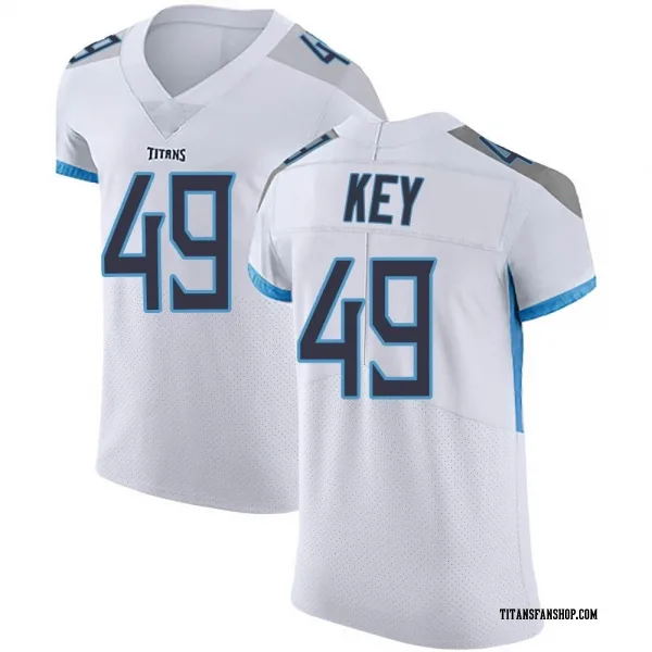 Men's Arden Key Tennessee Titans Elite White Vapor Untouchable Jersey