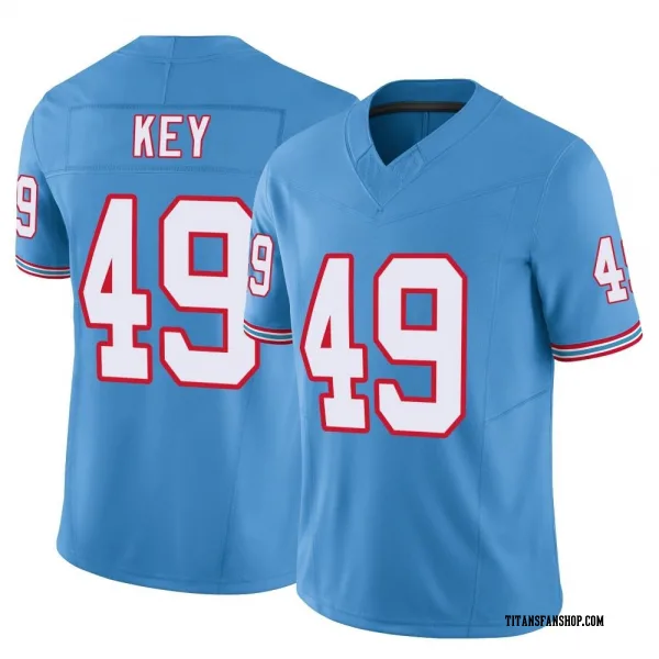Men's Arden Key Tennessee Titans Limited Light Blue Vapor F.U.S.E. Jersey