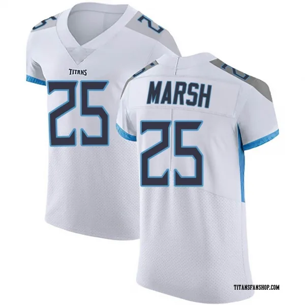 Men's Armani Marsh Tennessee Titans Elite White Vapor Untouchable Jersey