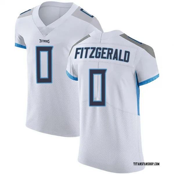 Men's Bishop Fitzgerald Tennessee Titans Elite White Vapor Untouchable Jersey