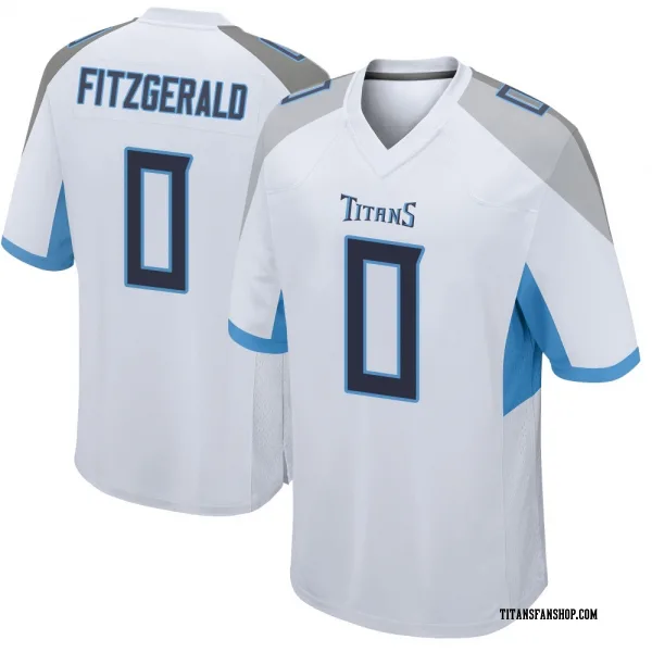 Men's Bishop Fitzgerald Tennessee Titans Game White Jersey