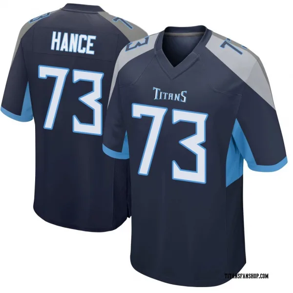 Men's Blake Hance Tennessee Titans Game Navy Jersey