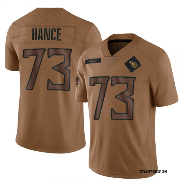 Men's Blake Hance Tennessee Titans Limited Brown 2023 Salute To Service Jersey