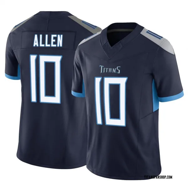 Men's Brandon Allen Tennessee Titans Limited Navy Vapor F.U.S.E. Jersey