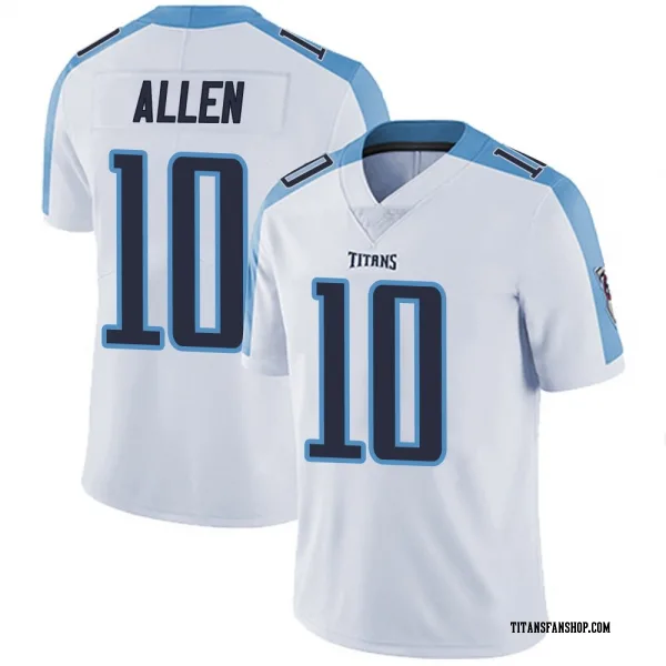 Men's Brandon Allen Tennessee Titans Limited White Vapor Untouchable Jersey