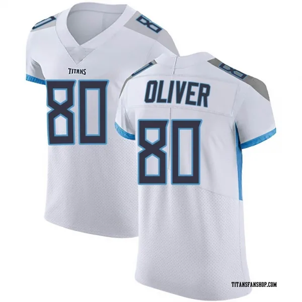 Men's Bryce Oliver Tennessee Titans Elite White Vapor Untouchable Jersey