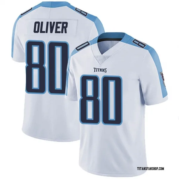 Men's Bryce Oliver Tennessee Titans Limited White Vapor Untouchable Jersey
