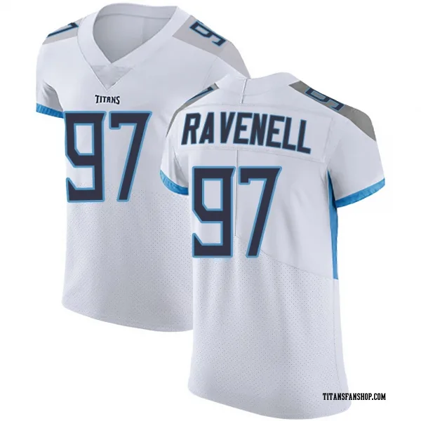 Men's C.J. Ravenell Tennessee Titans Elite White Vapor Untouchable Jersey