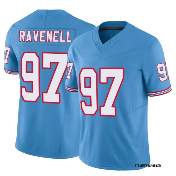 Men's C.J. Ravenell Tennessee Titans Limited Light Blue Vapor F.U.S.E. Jersey