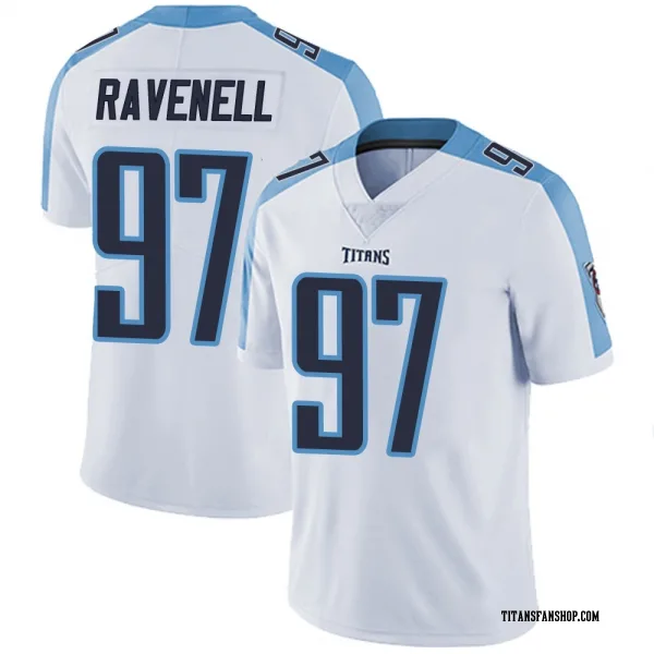Men's C.J. Ravenell Tennessee Titans Limited White Vapor Untouchable Jersey
