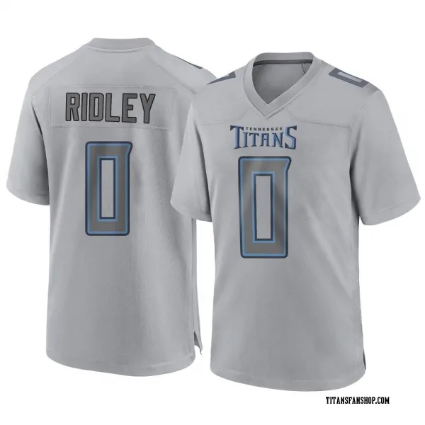 Men's Calvin Ridley Tennessee Titans Game Gray Atmosphere Fashion Jersey