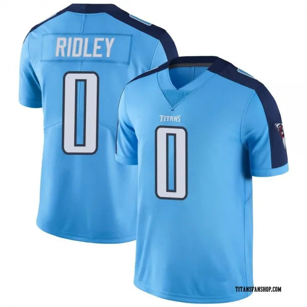 Men's Calvin Ridley Tennessee Titans Limited Light Blue Color Rush Jersey
