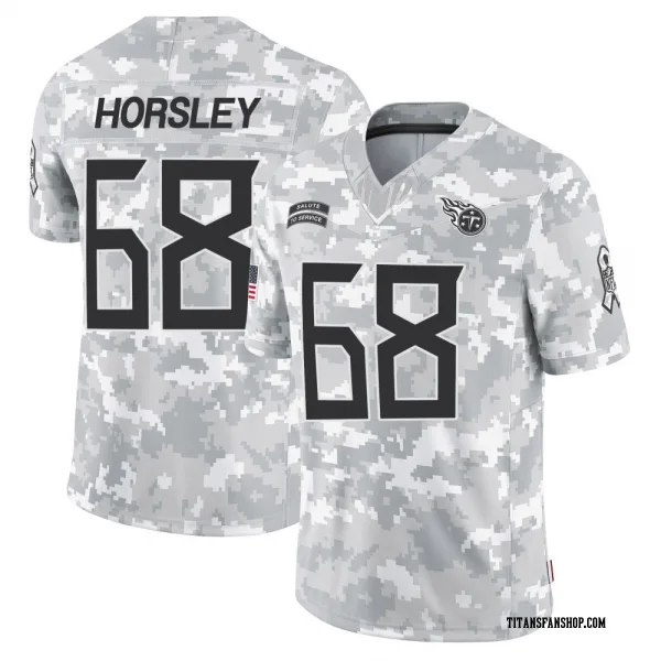 Men's Cam Horsley Tennessee Titans Limited Arctic Camo 2024 Salute to Service Jersey
