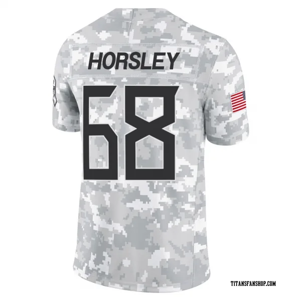 Men's Cam Horsley Tennessee Titans Limited Arctic Camo 2024 Salute to Service Jersey