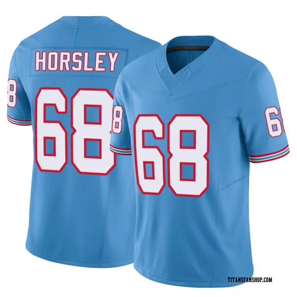 Men's Cam Horsley Tennessee Titans Limited Light Blue Vapor F.U.S.E. Jersey
