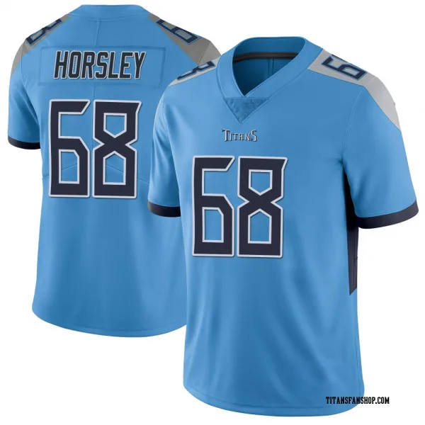 Men's Cam Horsley Tennessee Titans Limited Light Blue Vapor Untouchable Jersey