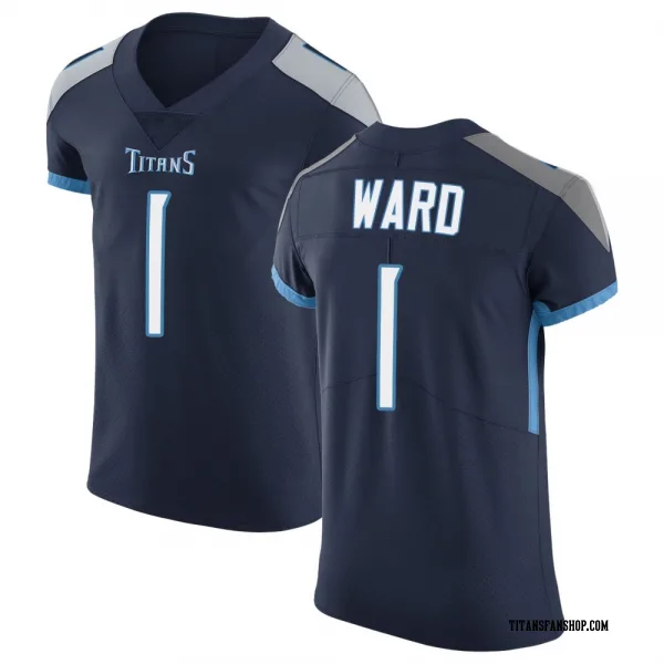 Men's Cam Ward Tennessee Titans Elite Navy Vapor Untouchable Jersey