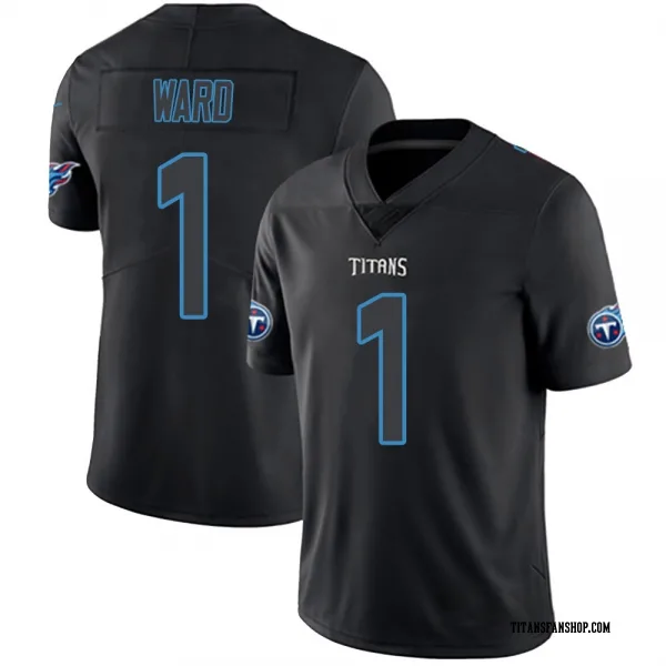 Men's Cam Ward Tennessee Titans Limited Black Impact Jersey
