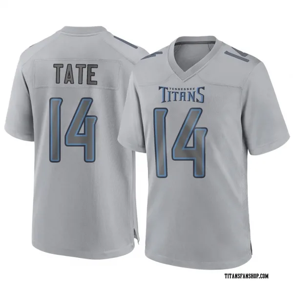 Men's Carnell Tate Tennessee Titans Game Gray Atmosphere Fashion Jersey