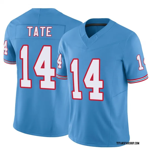 Men's Carnell Tate Tennessee Titans Limited Light Blue Vapor F.U.S.E. Jersey