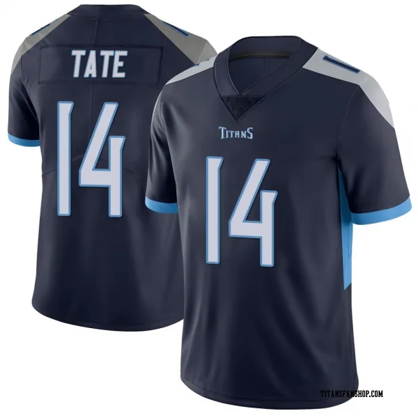 Men's Carnell Tate Tennessee Titans Limited Navy Vapor Untouchable Jersey