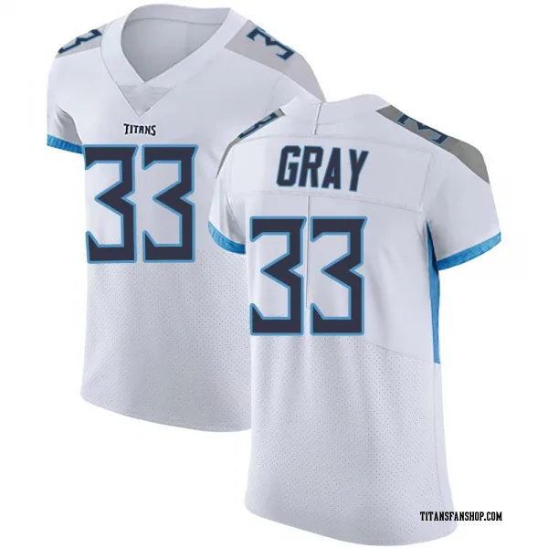 Men's Cedric Gray Tennessee Titans Elite White Vapor Untouchable Jersey