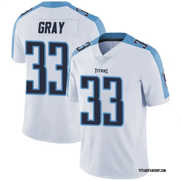 Men's Cedric Gray Tennessee Titans Limited White Vapor Untouchable Jersey