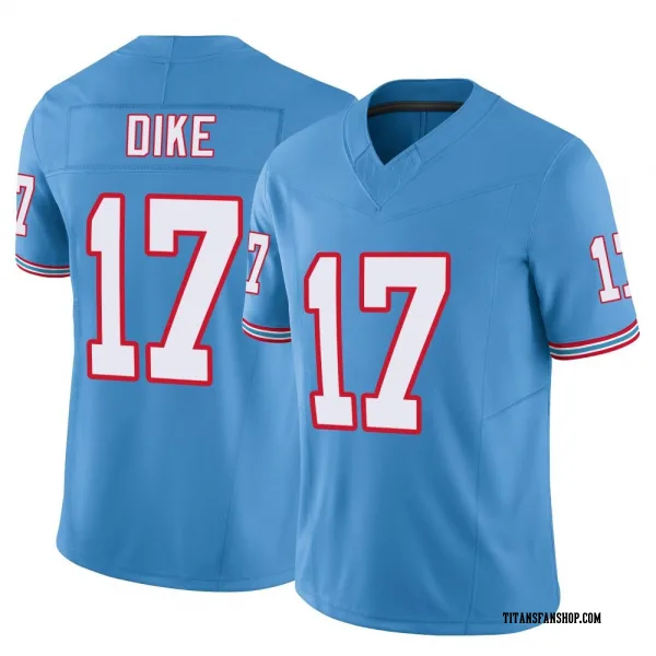 Men's Chimere Dike Tennessee Titans Limited Light Blue Vapor F.U.S.E. Jersey