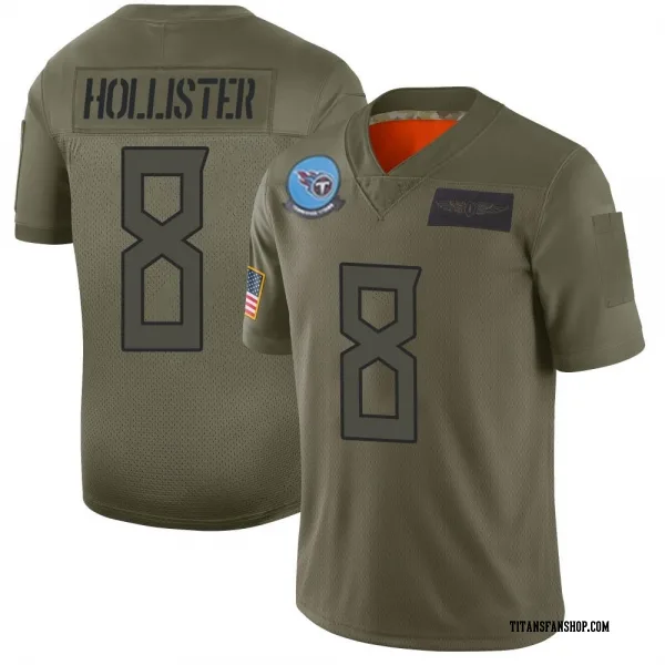Men's Cody Hollister Tennessee Titans Limited Camo 2019 Salute to Service Jersey