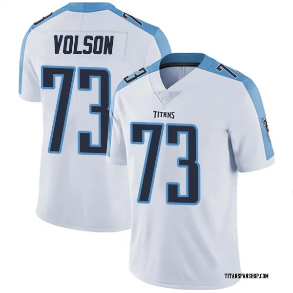 Men's Cordell Volson Tennessee Titans Limited White Vapor Untouchable Jersey