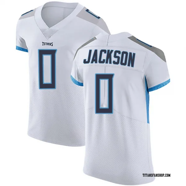 Men's Courtney Jackson Tennessee Titans Elite White Vapor Untouchable Jersey