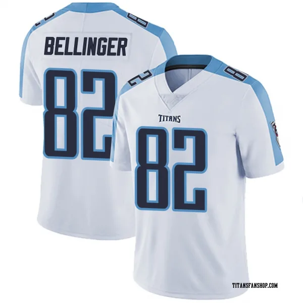 Men's Daniel Bellinger Tennessee Titans Limited White Vapor Untouchable Jersey