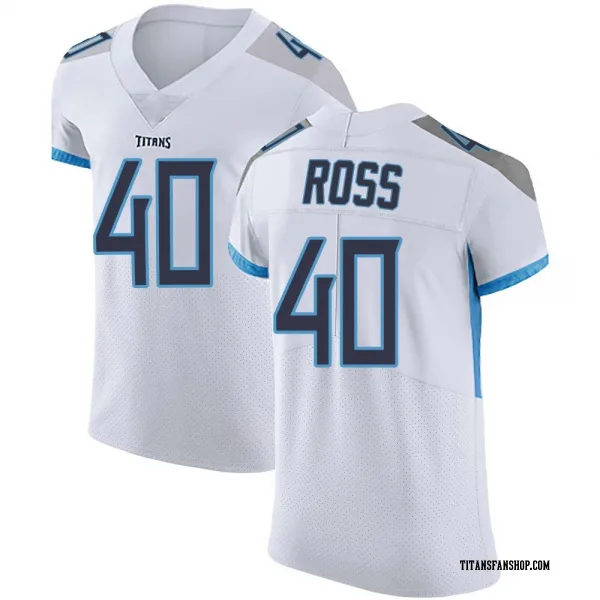 Men's Davion Ross Tennessee Titans Elite White Vapor Untouchable Jersey