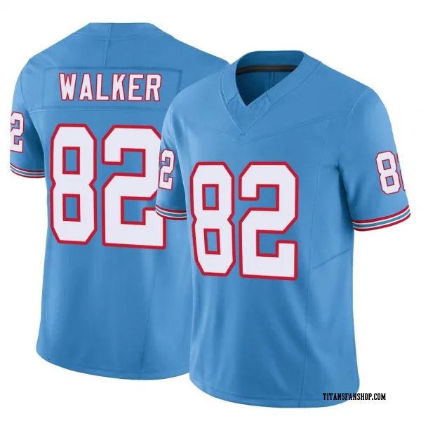 Men's Delanie Walker Tennessee Titans Limited Light Blue Vapor F.U.S.E. Jersey