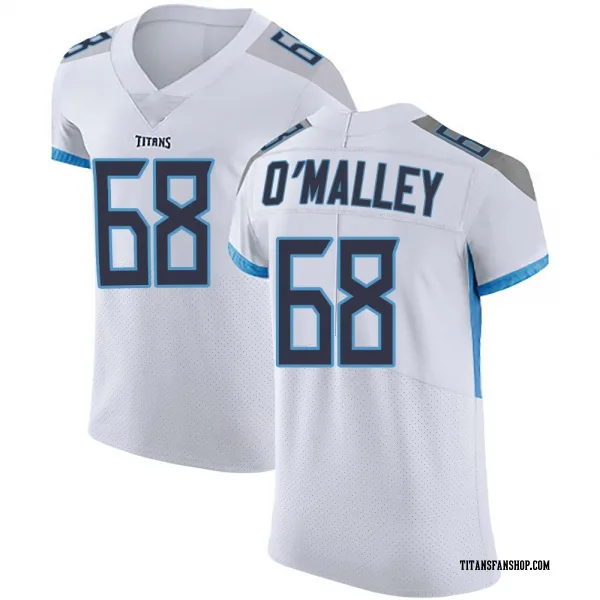Men's Devonte O'Malley Tennessee Titans Elite White Vapor Untouchable Jersey