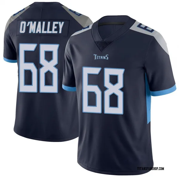 Men's Devonte O'Malley Tennessee Titans Limited Navy Vapor Untouchable Jersey
