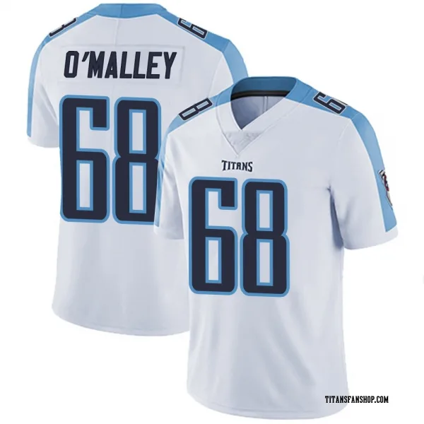 Men's Devonte O'Malley Tennessee Titans Limited White Vapor Untouchable Jersey