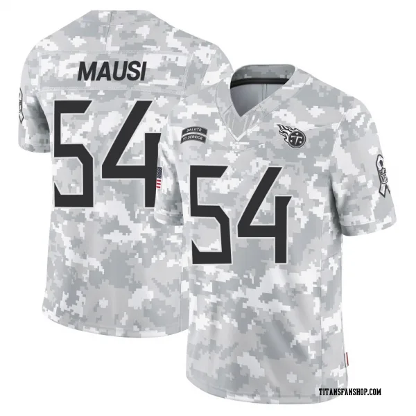 Men's Dorian Mausi Tennessee Titans Limited Arctic Camo 2024 Salute to Service Jersey