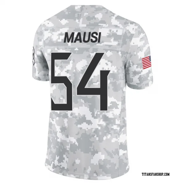 Men's Dorian Mausi Tennessee Titans Limited Arctic Camo 2024 Salute to Service Jersey