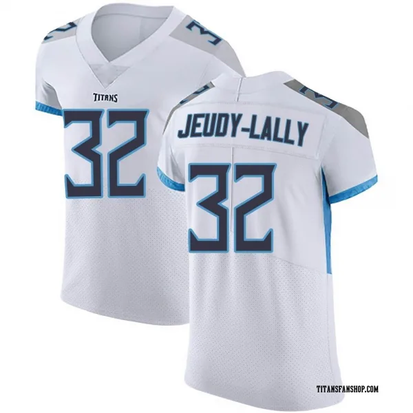 Men's Gabe Jeudy-Lally Tennessee Titans Elite White Vapor Untouchable Jersey