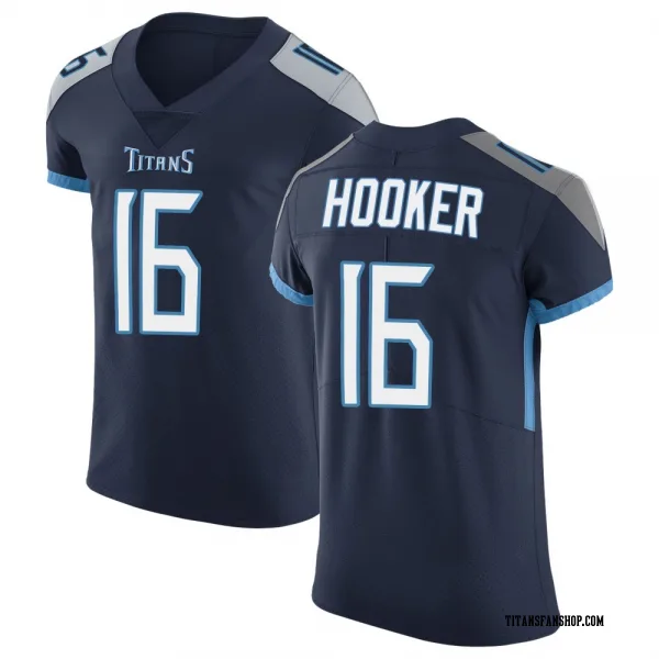 Men's Hendon Hooker Tennessee Titans Elite Navy Vapor Untouchable Jersey