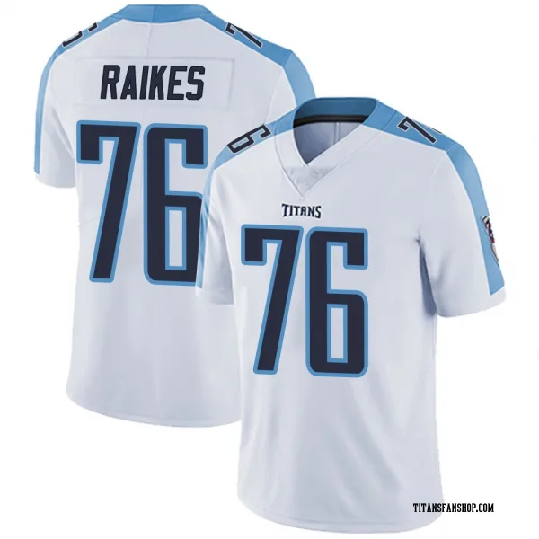 Men's Isaiah Raikes Tennessee Titans Limited White Vapor Untouchable Jersey