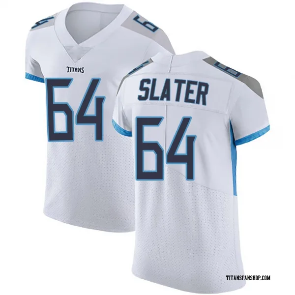 Men's Jackson Slater Tennessee Titans Elite White Vapor Untouchable Jersey