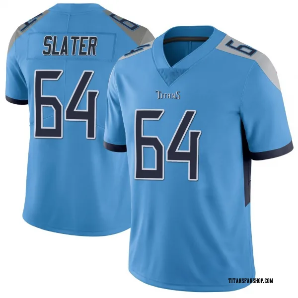 Men's Jackson Slater Tennessee Titans Limited Light Blue Vapor Untouchable Jersey