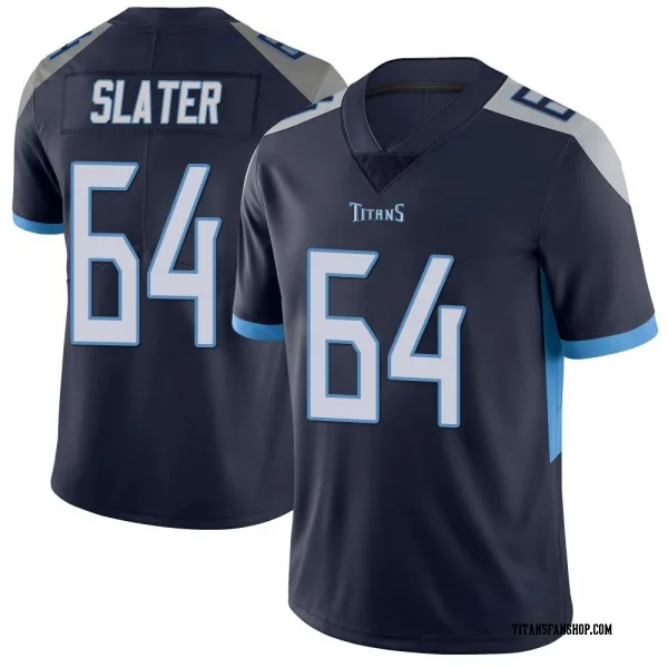 Men's Jackson Slater Tennessee Titans Limited Navy Vapor Untouchable Jersey